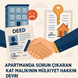 APARTMANDA SORUN CIKARAN KAT MALIKININ MULKIYET HAKKININ DEVRI